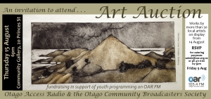 Otago Access Radio Art Auction 